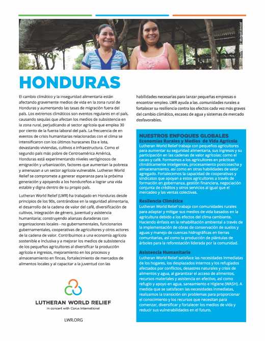 Resumen de Honduras