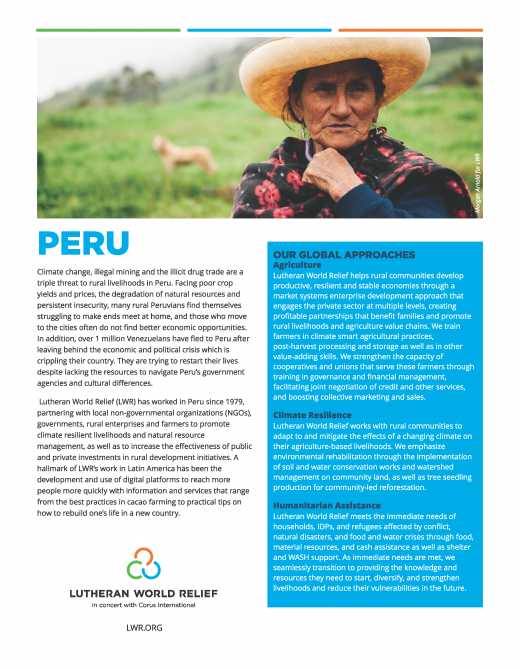 Peru Country Overview