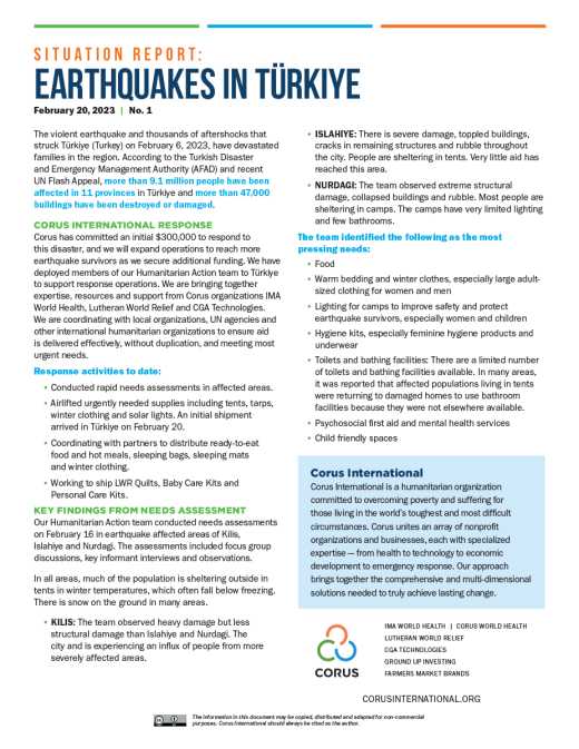 Earthquakes in Türkiye (Turkey)