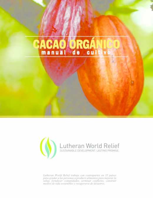 Cacao Orgánico: Manual de Cultivo